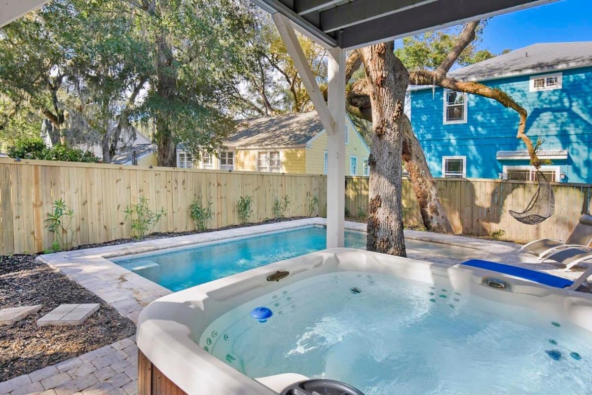 Downtown St Aug Home By Fountain Of Youth Pool Spa By Beach Add Golf Cart เซนต์ออกัสติน ภายนอก รูปภาพ